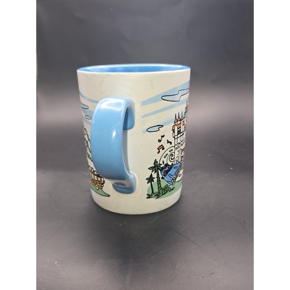 Walt Disney World FOUR PARKS CERAMIC MUG Cup Magic Kingdom EPCOT Hollywood - Picture 6 of 15